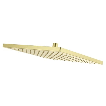 Pfister USH-06SHW Modern Square 1.75 GPM Single Function Rain Shower Head - color: Brushed Gold