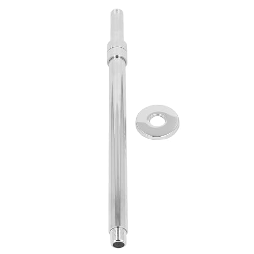 27.6in Stainless Steel Adjustable Ceiling Mount Shower Head Extension Arm - Leakproof, Durable Adjustable Length for Versatile Shower Setups and Easy Installation