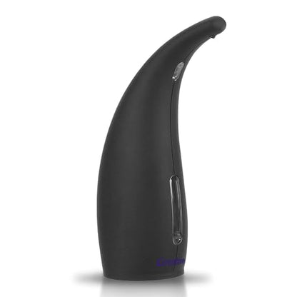 Automatic Soap Dispenser Touchless Rechargeable 10 oz | Magnetic USB Charging, IPX7 Waterproof Sensor Pump with 4 Adjustable Levels for Kitchen Sink & Bathroom Hand Soap - color: Carbon Black