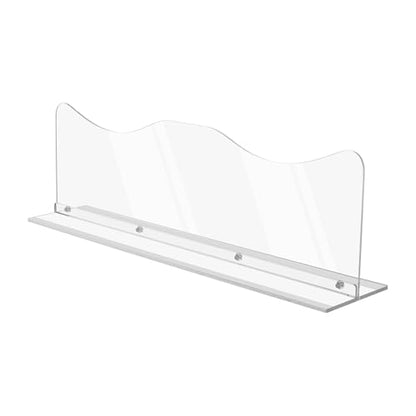 Beautyflier Splash Guard for Kitchen Sink Area Placed, Premium Kitchen Sink Water Splash Guard Behind the Sink/Behind Faucet, for Kitchen, Island and Bathroom, 16.75 Inches, Bottom Leak-Proof