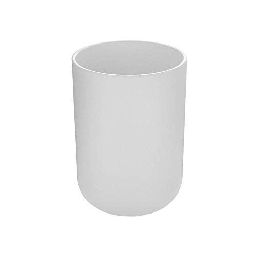 4pcs Bathroom Accessories Set, Toothbrush Holder Tooth Mug Soap Dish Liquid Bottle Bathroom Set Shower Countertop Vanity Organizer(White) - color: White