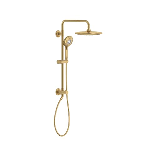 American Standard 24" Spectra Versa Shower System, Rain Head, Brushed Gold - color: Brushed Gold