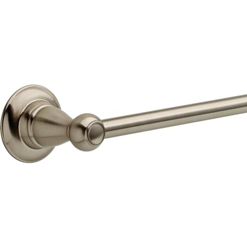 Delta Faucet Porter 18 inch Towel Bar, SpotShield Brushed Nickel , Bathroom Accessories, PTR18-BN - style: 18 inch Towel Bar