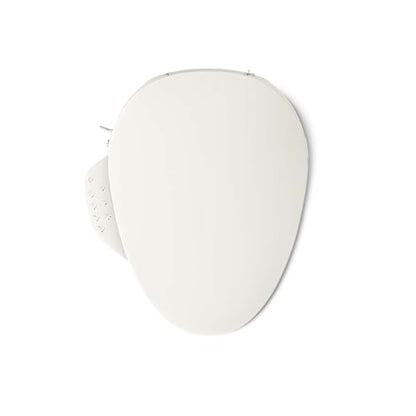 Kohler PureWash E750 Elongated Heated Bidet Toilet Seat, Touchscreen Remote Control, Biscuit, Quiet-Close Grip-Tight Lid, Self-Cleaning Wand, Warm Water Bidet, Adjustable Water Pressure, Nightlight - color: Biscuit