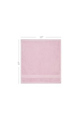 Ozdilek 6-Piece Bath Towel Set, 2 Bath, 2 Hand, 2 Wash100% Cotton Turkish Towels, 2 Bath Towels (30x60/550 GSM), 2 Hand Towels (16x30/575 GSM), 2 Washcloths (13x13/600 GSM) Towel Set (Mauve Pink) - color: Mauve