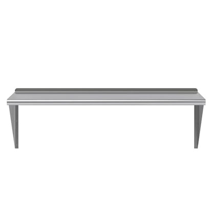 AmGood 24 in. x 48 in. Stainless Steel Wall Shelf | NSF | Metal Shelving | Garage, Laundry, Storage, Utility Room | Restaurant, Commercial Kitchen - size: 24 in. x 48 in.