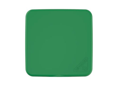 Rev-A-Shelf 27 Qt Under Sink Garbage Can Lid for Base Kitchen and Bathroom Cabinet, Replacement Plastic Trash Bin Lid Only, Green, RV-1024-LID-G-1 - color: Green, size: 27 QT