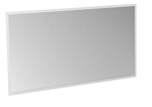 18x40 Inch Rectangle Frameless Bathroom Vanity Mirror with Beveled Edge - Shatterproof Wall Mounted Decorative Glass with Safety Backing for Living Room Bedroom Hallway Entryway - Fab Glass and Mirror - size: 18"L x 40"W, style: Rectangle