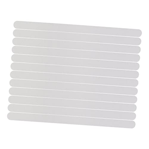 SOLUSTRE 24pcs Non Slip Slip Strips Bath Safety Strips Adhesive Bath Treads for Bathroom Shower Stairs - size: 24 pcs