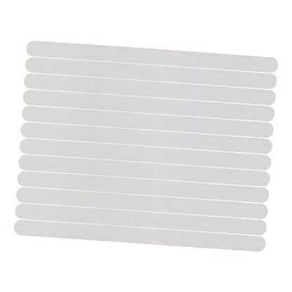 SOLUSTRE 24pcs Non Slip Slip Strips Bath Safety Strips Adhesive Bath Treads for Bathroom Shower Stairs - size: 24 pcs