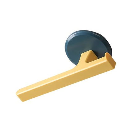 Multifunctional Simple Adhesive Towel Bar Rustproof Plastic Towel Bar for Bathroom Towel Holder Wall Mounted Drill-Free Installation Sturdy Design