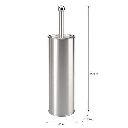 Bath Bliss Stainless Steel Toilet Brush Holder - size: 1 Pack