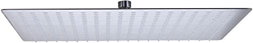 ALFI Brand RAIN16S-BSS Stainless Steel 16" Square Ultra Thin Shower Head - color: Brushed Stainless Steel