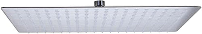 ALFI Brand RAIN16S-BSS Stainless Steel 16" Square Ultra Thin Shower Head - color: Brushed Stainless Steel