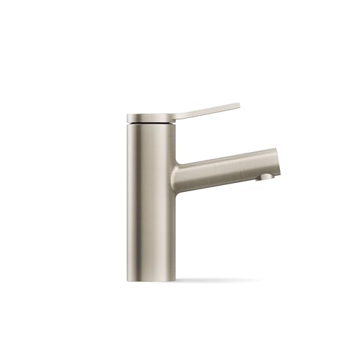 KOHLER K-35048-4N-BN Elate® Single-Handle Bathroom Sink Faucet, Single-Handle Bathroom Sink Faucets, 0.5 GPM, Vibrant Brushed Nickel - color: Vibrant Brushed Nickel, size: 0.5 GPM
