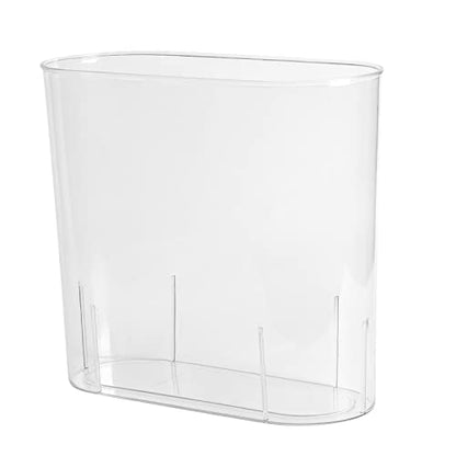 Anyoifax Small Trash Can Slim Garbage Can 3 Gallon Waste Basket, Clear | Trash Bin Container for Bathroom, Bedroom, Living Room, Kitchen, Under Desk, Office, Colleg Dorm - color: Clear