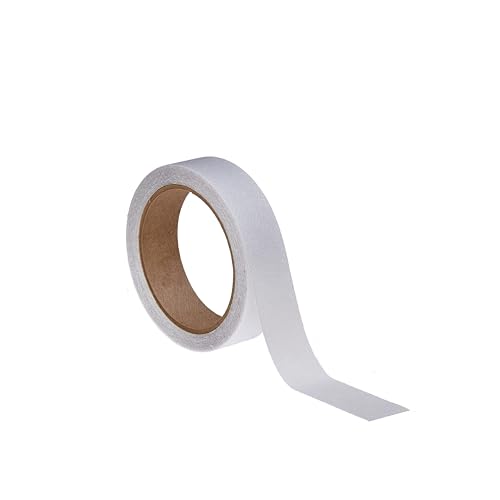 3M Safety-Walk Slip Resistant Tape, 1 in x 15 ft, Anti Slip Clear Tape, Ideal For Slippery & Wet Conditions, Self-Adhesive Backing, Quick & Easy Application, Durable & Long-Lasting (220C-R1X180) - size: 1 Inch
