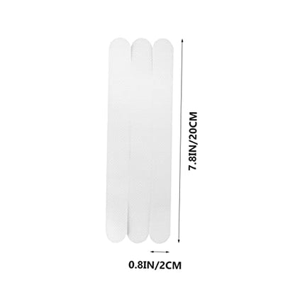 12pcs Transparent Slip Bath Safety Strips Non Slip Stickers for Bathtubs Showers Stairs Floors - size: 12 pcs