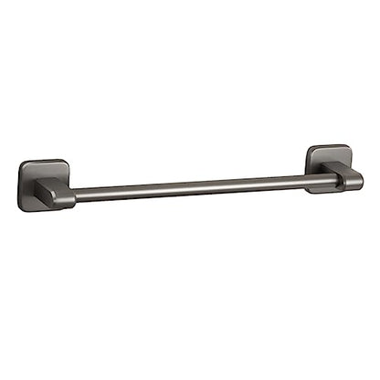 Wall-Mounted Heavy Duty Towel Bar Self-Adhesive Bathroom Rack No Drill Installation for Kitchen Bathroom and Balcony Grey Towel Holder - size: 50X6X6CM