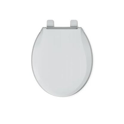 KOHLER 4639-RL-95 Cachet ReadyLatch Round Toilet Seat Soft Close, Ice Grey - color: Ice Gray, size: Round