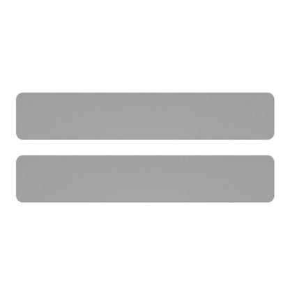 2PCS 30″x5.5″ Customizable Sink Faucet Mat 2&3 Hole Kitchen Sinks, Gray | DIY Cut for Oval/Rectangle/Square Faucets, Extra Long Coverage, For Splashes & Drips - style: 2 Pcs Gray