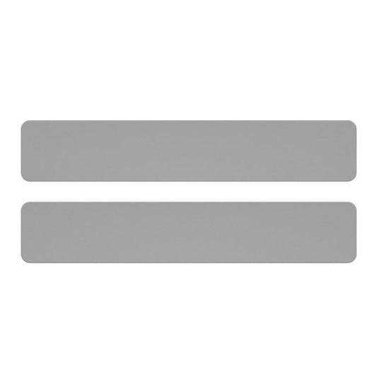 2PCS 30″x5.5″ Customizable Sink Faucet Mat 2&3 Hole Kitchen Sinks, Gray | DIY Cut for Oval/Rectangle/Square Faucets, Extra Long Coverage, For Splashes & Drips - style: 2 Pcs Gray