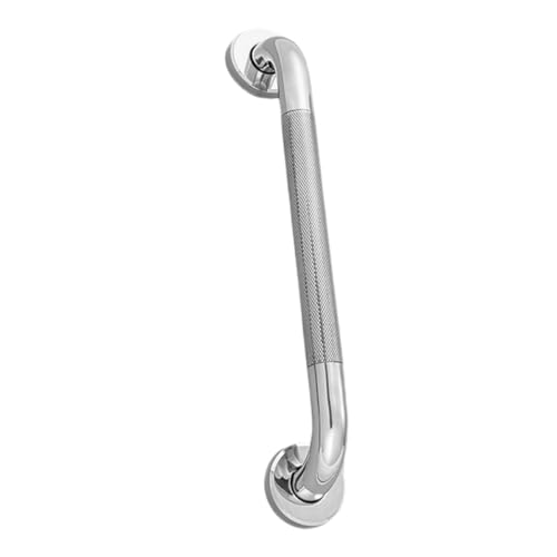 DOITOOL Stainless Steel Non-Slip Grab Bars for Bathroom and Shower, 40cm Textured Bathtub Handrail with Anti-Slip Knurling, Safety Support Rail for Elderly and Disabled Users
