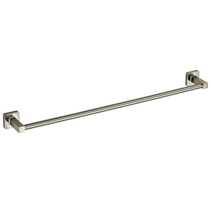 Bathroom Wall Mounted Towel Rack,24 Inch Brushed Nickel Towel Bar with Stainless Rack and Hand Towel Holder, Shower and Bath Towel Racks for Bathroom Wall(Total Length 26-Inch) - color: Brushed Nickel, size: 24In