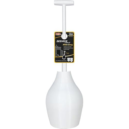 Korky Beehive Max Hideaway 15 in. L x 6 in. Dia. Toilet Plunger