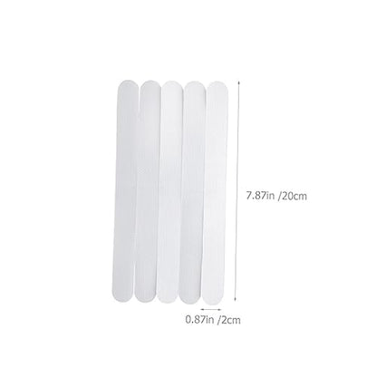 TEHAUX 4sets Non-Slip Shower Floor Strips Slip Sticker Tape for Tub Bathroom Safety