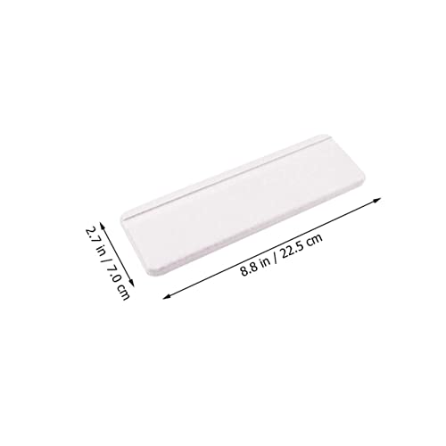 Healifty 2pcs Diatomite Absorbent Washbasin Mats Non Slip Water Absorbing Pads for Bathroom Cups Toothbrush Soap Holder Quick Drying Indoor Countertop Protection