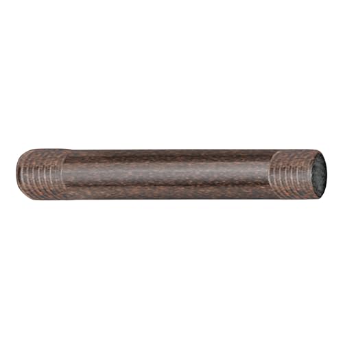 Moen 116651ORB Straight Shower Arm, 6-Inch, Oil Rubbed Bronze - color: Oil Rubbed Bronze, size: 6-Inch,