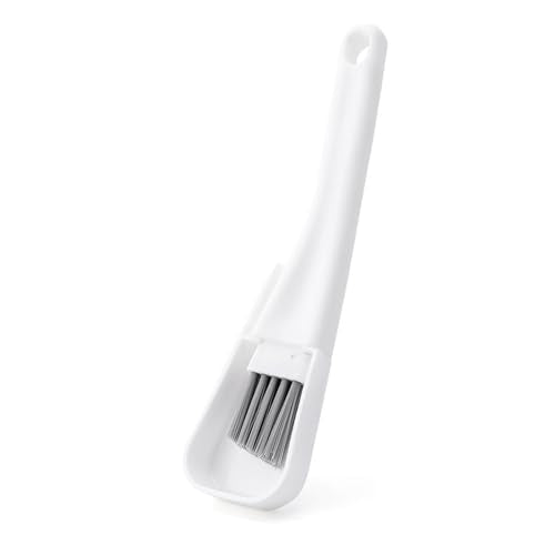Gap Cleaning Brush for Narrow Spaces, Tile Gap Scrubber, Compact Crevice Cleaning Tool for Window Tracks, Appliances, and Household Use - color: White