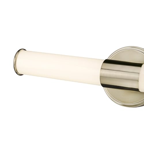 ML Lighting 2220-MG Trumann 1-Light Vanity, LED Modern Gold - color: Modern Gold, size: 18-Inch