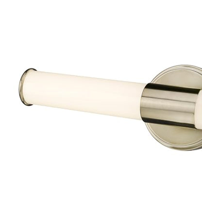 ML Lighting 2220-MG Trumann 1-Light Vanity, LED Modern Gold - color: Modern Gold, size: 18-Inch