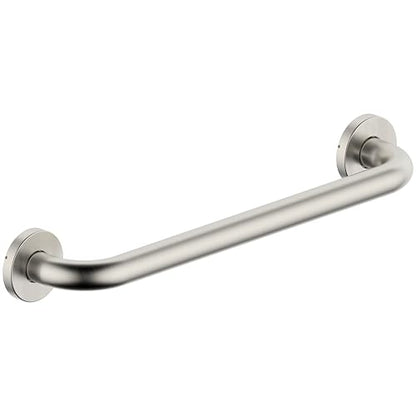 16 Inch Grab Bar 304 Stainless Steel Anti-Slip Bathroom Safety Handrail Wall Mount Assist Grip for Elderly Handicap Bathtub Shower Toilet,GB-4023-BN,Brushed Nickel - color: Brushed Nickel