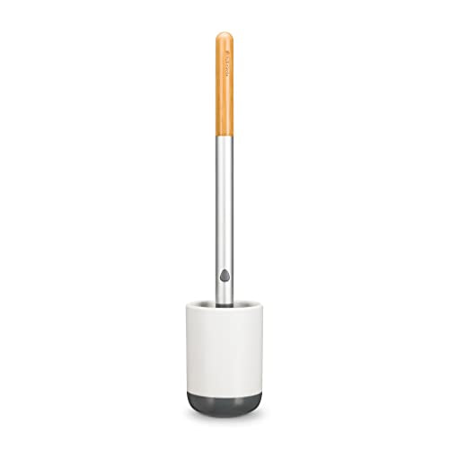 Full Circle Quick Drying Toilet Brush Refill – Replaceable Head for Deep Bowl Cleaning, Fits Quick Drying Toilet Brush, Plastic-Free Packaging - color: Brush Refill, style: Toilet Brush