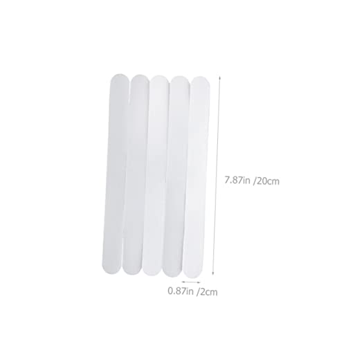 POPETPOP 4 Sets Strong Adhesive Slip Bathroom Strips Non Skid Tape for Floors Stairs and Bathtubs Safety for Preventing Slips and Falls