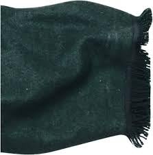 Set of 12 Premium Fringed Velour Fingertip Towels (Hunter Green) - Pack of 12 | 100% Cotton | 11" x 18" Soft Velour with Classic Fringe | Ideal for Guest Bathrooms, Events, Embroidery & Spa Use - color: Hunter Green