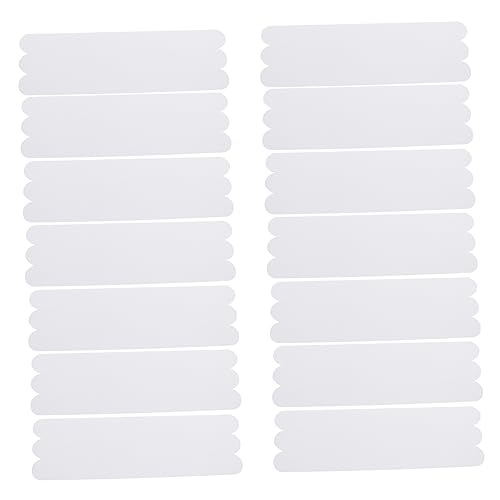 SOLUSTRE 36pcs Transparent Slip Bath Safety Stickers Adhesive Shower Treads for Bathtubs Floors Stairs Non Slip Strips Enhance Traction - size: 36 Pcs