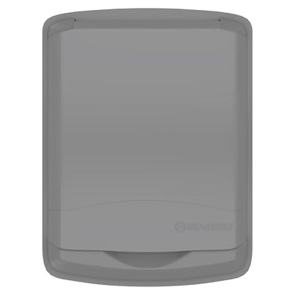 Rev-A-Shelf 50 Qt Under Sink Garbage Can Lid for Base Kitchen and Bathroom Cabinet, Replacement Plastic Trash Bin Lid Only, Silver, RV-50-LID-17-1 - color: Silver, size: 50 QT