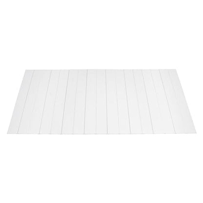 71x32in Bath Lid Cover Bathtub Tray, Foldable Bathtub Cover Bath Insulation Cover, PVC Dustproof Shutter Bath Lid fit Most Tubs, Can Hold Wine Glass, Books, Tablets, Cellphones - color: White, size: 71x31.5in