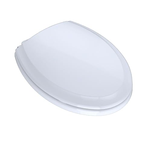 TOTO Guinevere SoftClose® Slow Close Elongated Toilet Seat and Lid, Cotton White - SS224#01 - color: Cotton White