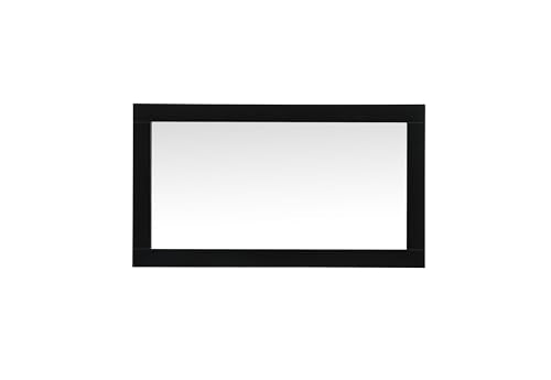 Envision, Aqua Vanity Mirror 18X32 Inch in, Modern, Black - color: Black, size: 32"L x 18"W