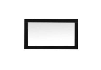 Envision, Aqua Vanity Mirror 18X32 Inch in, Modern, Black - color: Black, size: 32"L x 18"W