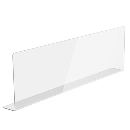 Acrylic Sink Splash Guard, Highly Transparent Fixed Splash Guard for Kitchen Island & Bathroom（15.8"L x 1.6"W x 4.7"H） - size: 15.8″