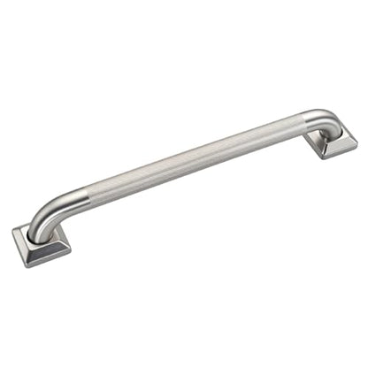 joyrain 500lb Capacity Stainless Steel Grab Bar - Heavy Duty Bathroom Safety Rail for Elderly, Anti-Slip Shower Handle, ADA Compliant (Knurling, 16 inch) - color: Knurling, size: 16 inch
