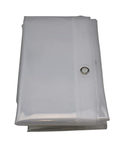 Dependable Industries inc. Essentials Premium 6 Guage PEVA Shower Curtain Liner - PVC Free Magnetized Bottom Odorless with Rustproof Grommets (Clear) - color: Clear