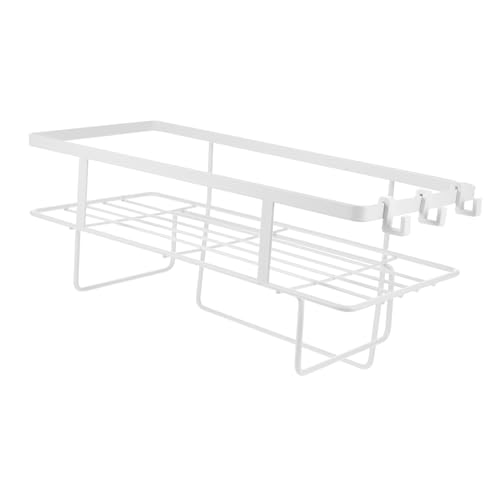 Luxshiny Over Toilet Bathroom Storage Rack Heavy Duty Organizer Shelf for Efficient Space Utilization Multi Functional Design for Use Easy Installation Finish