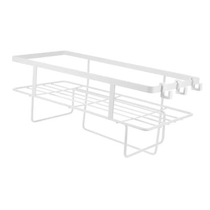 Luxshiny Over Toilet Bathroom Storage Rack Heavy Duty Organizer Shelf for Efficient Space Utilization Multi Functional Design for Use Easy Installation Finish